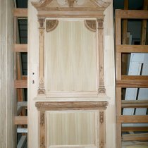 Haust&uuml;r Verwendung historischer Profile