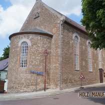 Kirchenfenster einfachverglast mit Kittfuge