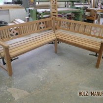 Parkb&auml;nke Holzart Kambala